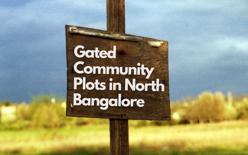 gated community plots in north Bangalore