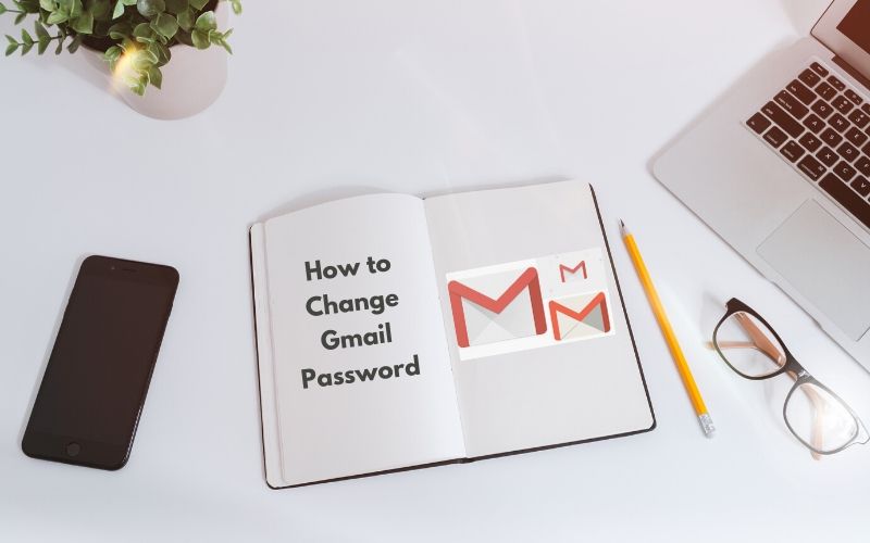 How to change password on gmail