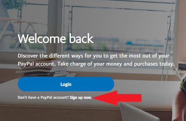 paypal homepage