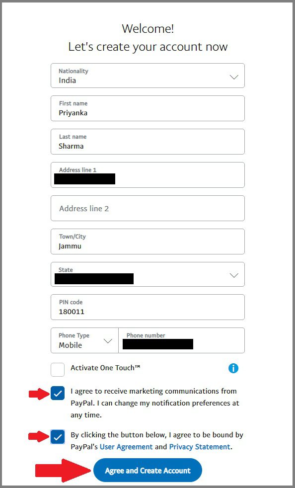 paypal login my account statement