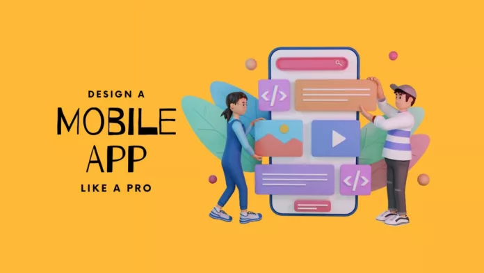 Design mobile app like pro