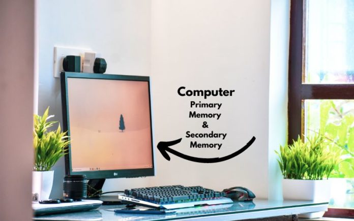 Primary Memory and Secondary Memory