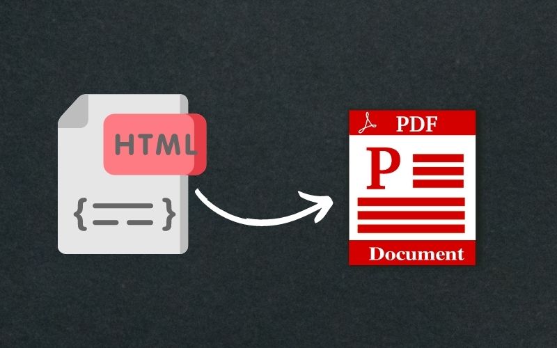 how to save html file in browser to pdf file