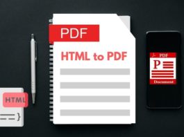 html to pdf
