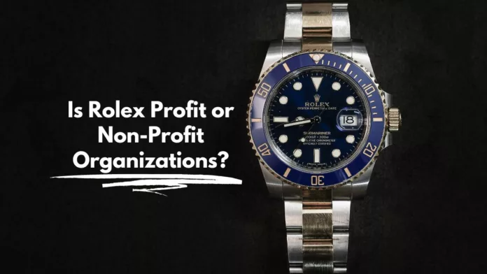 is rolex a non profit