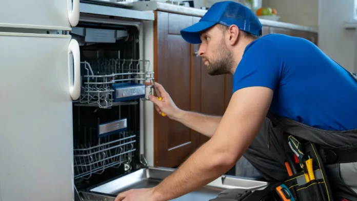 kitchen aid dishwasher not draining