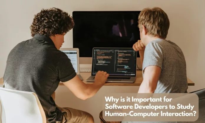 Studying Human-Computer Interaction for Software Developers