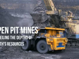 Open pit mines