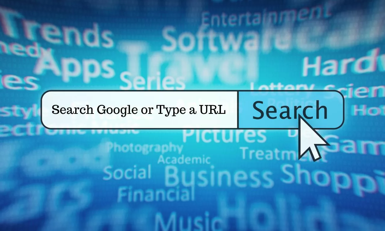 Search Google or Type a URL Navigating the Digital Crossroads Our Net Helps