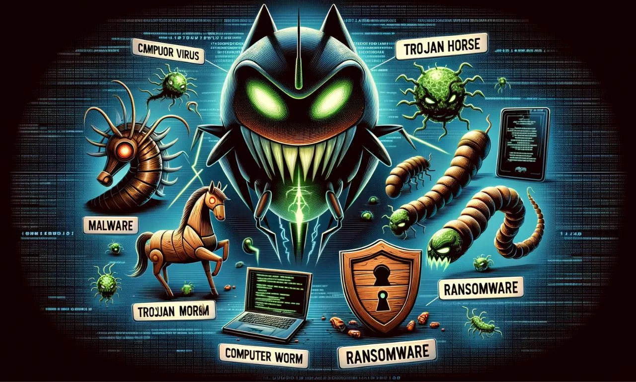 Which of the following is an example of Malicious Code? Our Net Helps