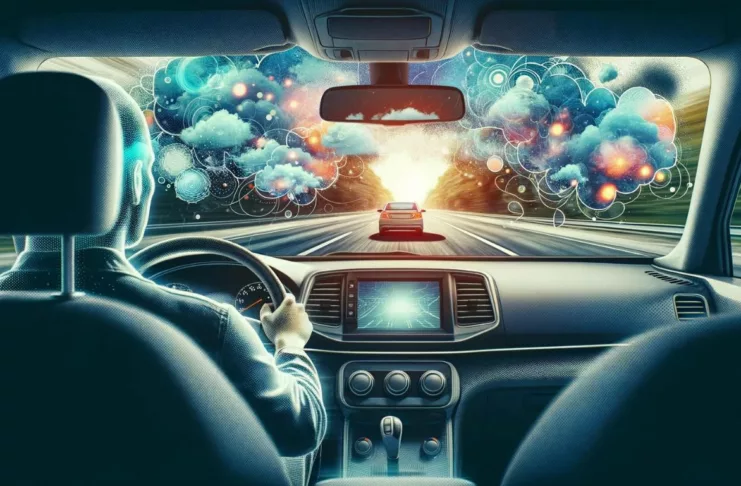Daydreaming while driving