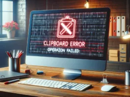 clipboard error